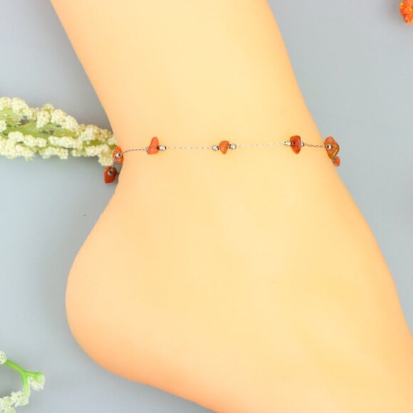 Handmade Anklet – A Stylish Choice for Women, Thoughtful Gift Idea, EVCH1127 - Picture 5 of 8